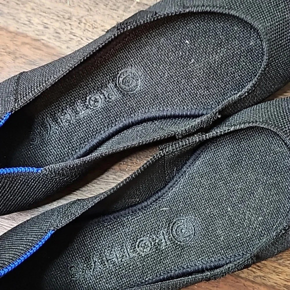 Rothy’s Bow Flats In Black Size 9 - Picture 7 of 9